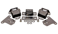 Energy Suspension 69-71 Camaro / 70-73 Monte Carlo Black Motor and Transmision Mounts; Chrome Finish - Mammoth Racing -