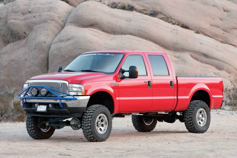Fabtech 05-07 Ford F250 4WD w/Factory Overload 6in 4Link Sys w/Coils & Dlss Sh Ks - Mammoth Racing -