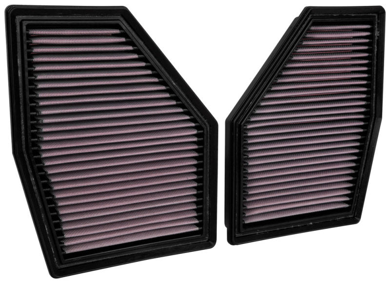 K&N 2020 BMW M550i 4.4l V8 Replacement Air Filter (2 Per Box) - Mammoth Racing -