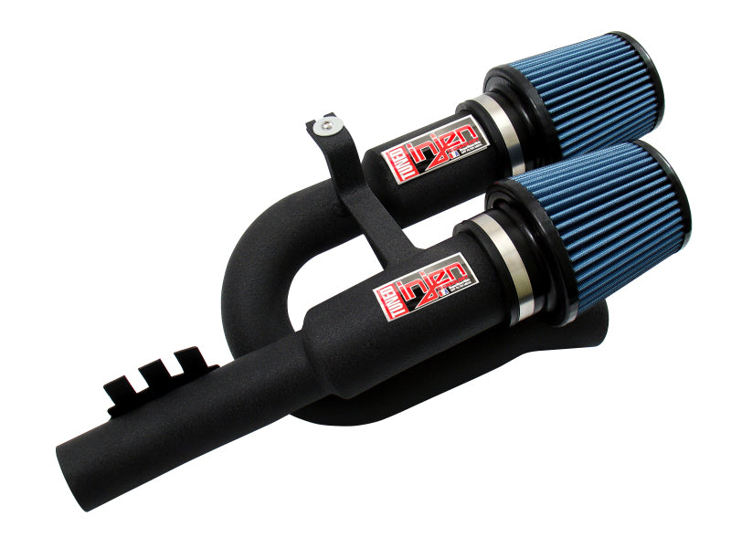 Injen 07-09 335i E92 / 08-09 135i E82 3.0L L6 Twin intake Wrinkle Black Short Ram Intake - Mammoth Racing -