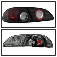 Spyder Toyota Corolla 98-02 Euro Style Tail Lights Black ALT-YD-TC98-BK - Mammoth Racing -