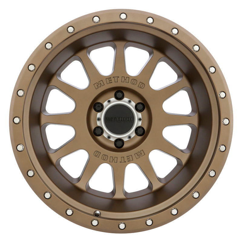 Method Mr605 NV 20x10 -24mm Offset 6x135 87mm CB Method Bronze Wheel - Mammoth Racing -