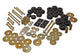 Energy Suspension 67-72 Denali XL/Suburban/Yukon XL 2WD/4WD/67-95 K-5 Blaze Blk Body(cab) Mount Set - Mammoth Racing -