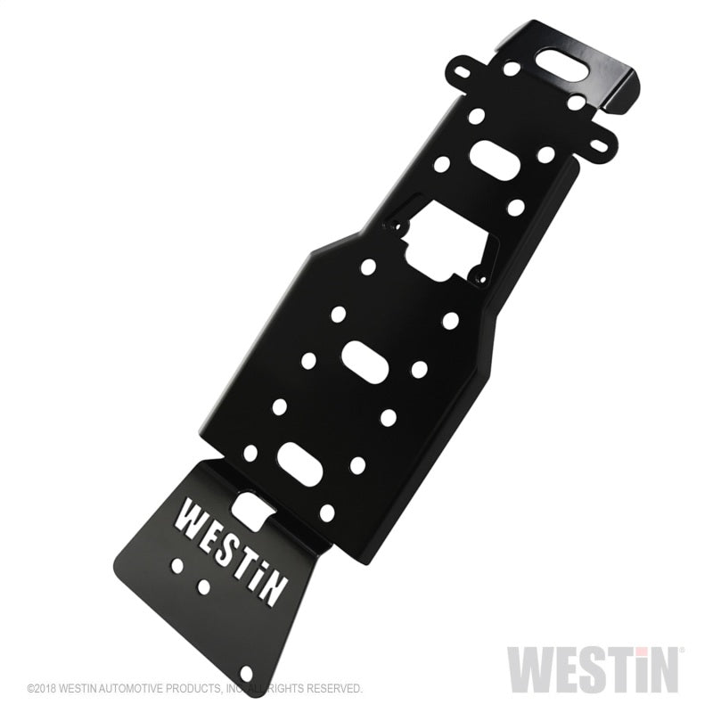 Westin/Snyper 07-11 Jeep Wrangler Transmission Pan Skid Plate - Textured Black - Mammoth Racing -