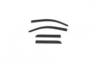 AVS 15-18 GMC Sierra 1500 Ext. Cab Low Profile Color Match Ventvisors 4pc - Onyx Black - My Store