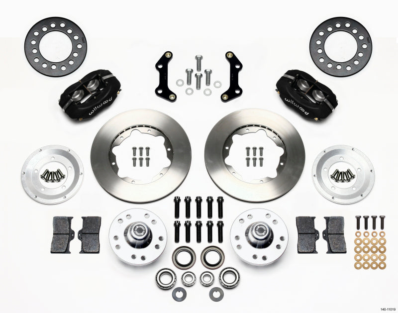 Wilwood Forged Dynalite Front Kit 11.00in 73-80 CDP A B E & F Body - Mammoth Racing -
