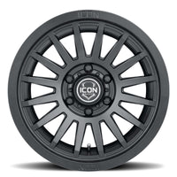 Icon Recon SLX 17x8.5 5x150 25mm Offset 5.75in BS 110.1mm Bore Satin Black Wheel - Mammoth Racing -