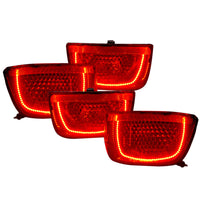 Oracle Chevy Camaro 10-13 Afterburner 2.0 Tail Light Halo Kit - Red - Mammoth Racing -