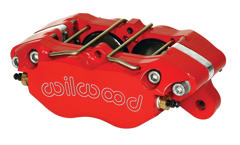 Wilwood Caliper-Dynapro 5.25in Mount - Red 1.75in Pistons .81in Disc - Mammoth Racing -