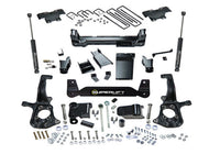 Superlift 11-19 Chevy Silv/GMC Sierra 2500 HD 6in Lift Kit w/ Superlift Rear Shocks - Mammoth Racing -