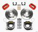 Wilwood Forged Dynalite P/S Park Brake Kit Red 58-64 Olds/Pontiac Ends - My Store