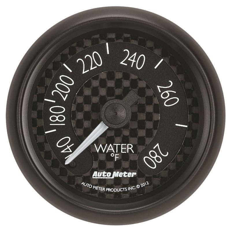 Autometer GT Series 52mm Mechanical 140-280 Deg F Water Temperature Gauge - My Store