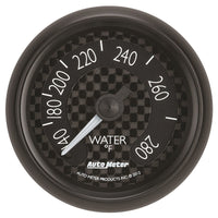 Autometer GT Series 52mm Mechanical 140-280 Deg F Water Temperature Gauge - My Store