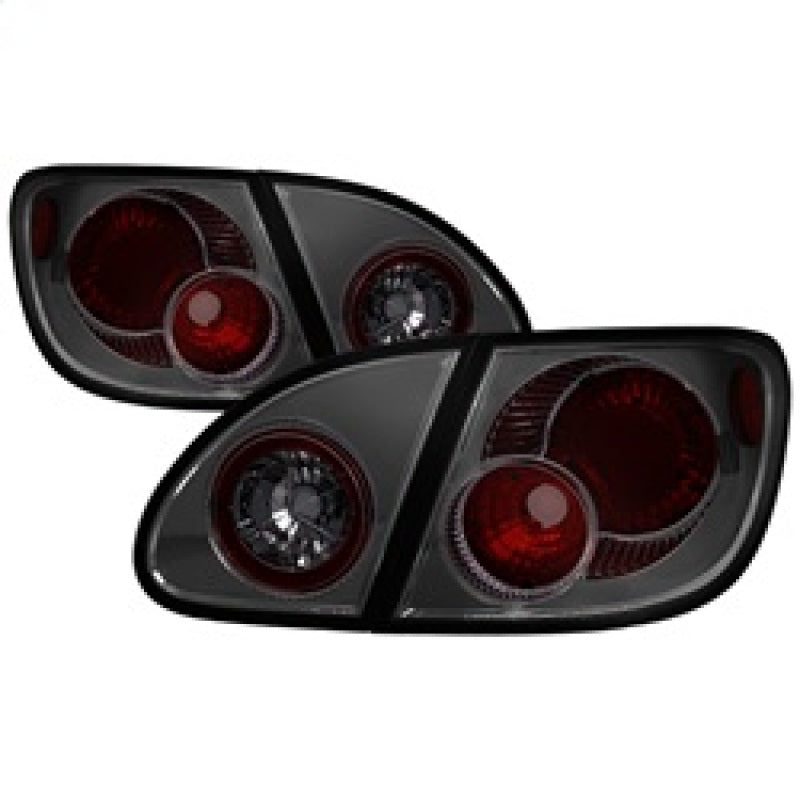 Spyder Toyota Corolla 03-08 Euro Style Tail Lights Smoke ALT-YD-TC03-SM - Mammoth Racing -