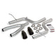Banks Power 14 Jeep Grand Cherokee 3.0L Diesel Monster Exhaust Sys - SS Single Exhaust w/ Black Tip - Mammoth Racing -