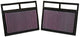 K&N Replacement Air Filter Mercedes-benz Cl600 5.5l-v12; 2003 (2 PER Box) - Mammoth Racing -