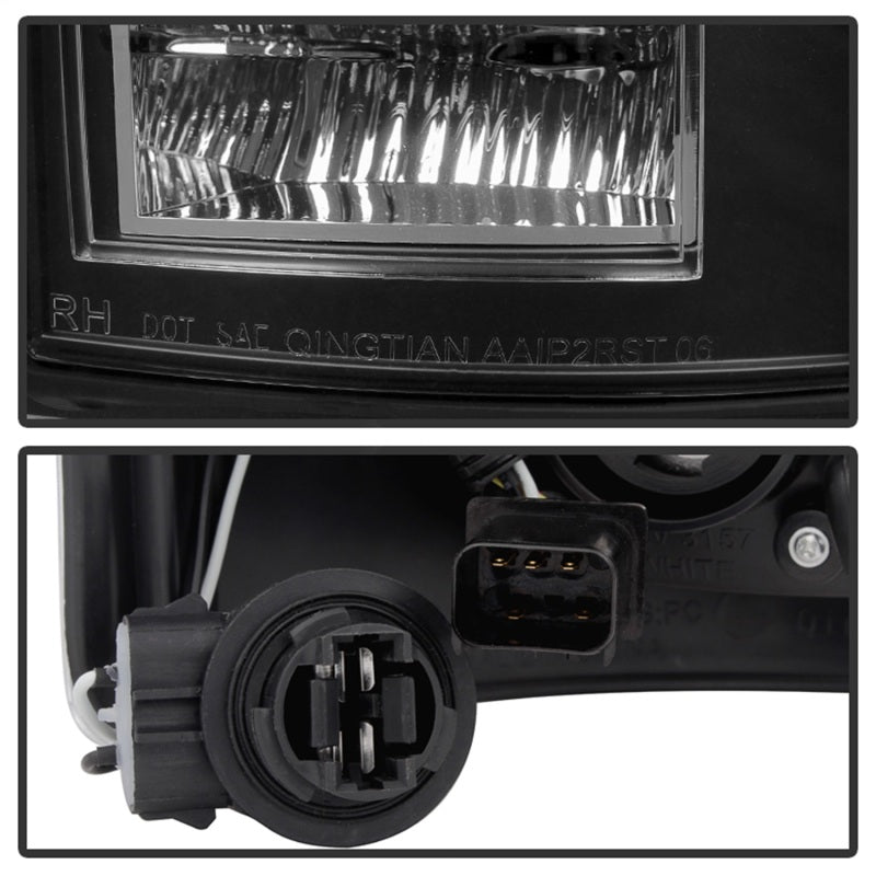 Xtune Dodge Ram 02-06 1500 / Ram 2500/3500 03-06 LED Tail Light Black ALT-JH-DR02-LED-BK - Mammoth Racing -