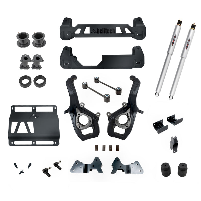 Belltech 2019+ Dodge Ram 1500 2WD (NonClassic) 7in. Lift Kit w/ Shocks - Mammoth Racing -