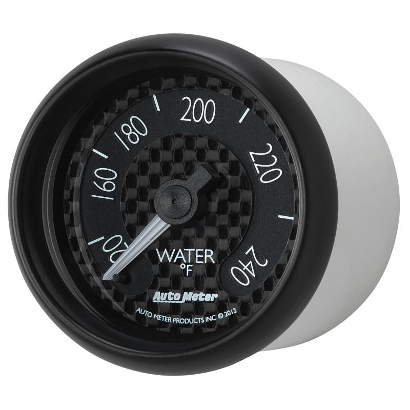 Autometer GT Series 52mm Mechanical 120-240 Deg F Water Temperature Gauge - My Store