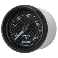 Autometer GT Series 52mm Mechanical 120-240 Deg F Water Temperature Gauge - My Store