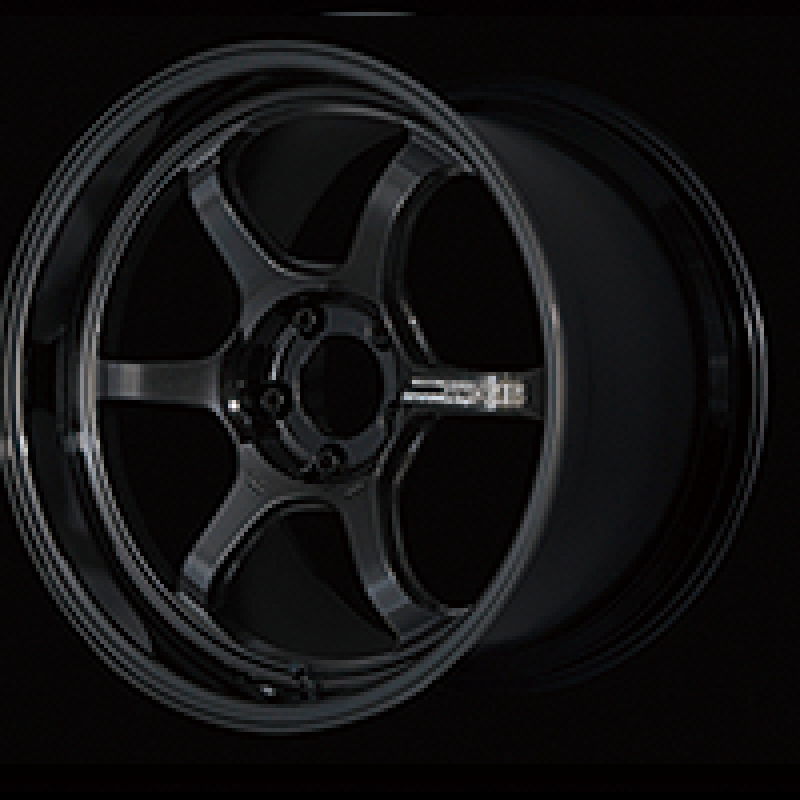 Advan R6 18x7.5 +44 5-112 Racing Titanium Black Wheel - My Store
