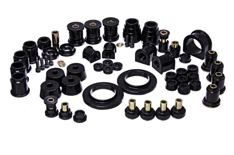 Energy Suspension 00-02 Toyota 4Runner 4WD Black Hyper-Flex Master Bushing Set - Mammoth Racing -