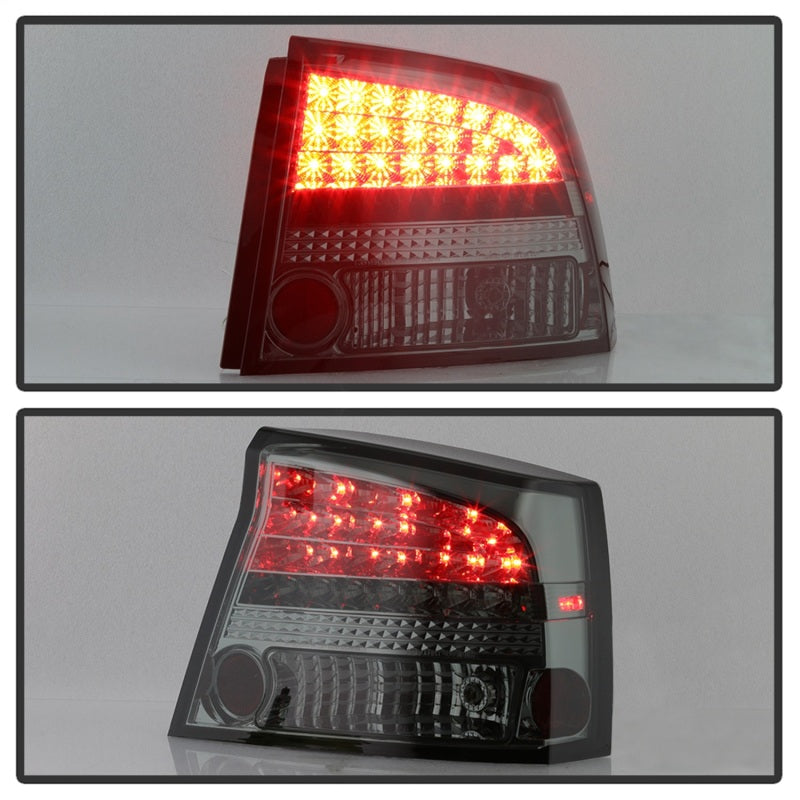 Spyder Dodge Charger 06-08 LED Tail Lights Smoke ALT-YD-DCH05-LED-SM - Mammoth Racing -