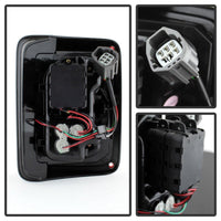 Spyder Jeep Wrangler 07-15 LED Tail Lights Red Clear ALT-YD-JWA07-LED-RC - Mammoth Racing -
