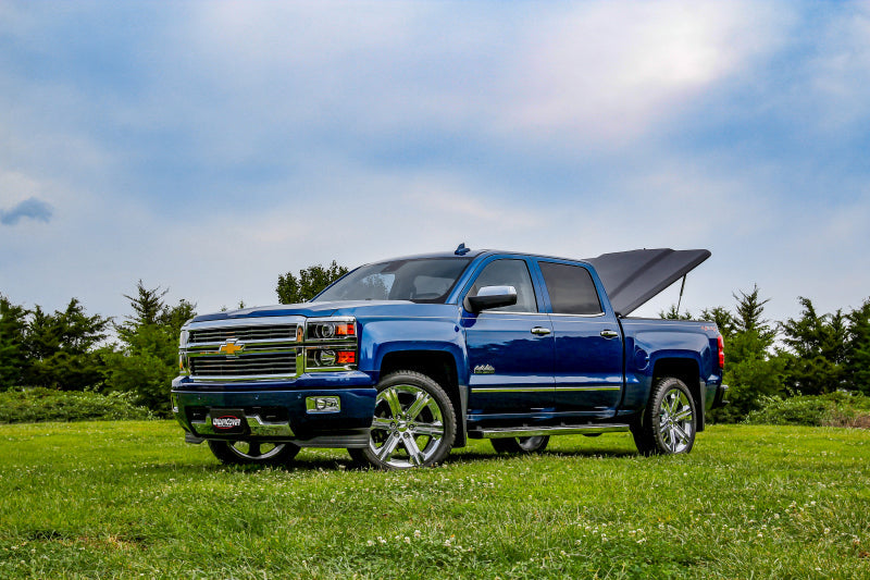 UnderCover 14-18 GMC Sierra 1500 (19 Limited) 5.8 ft Elite Bed Cover - Black Textured - Mammoth Racing -