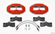 Wilwood D8-4 Front Caliper Kit Red Corvette C2 / C3 65-82 - Mammoth Racing -