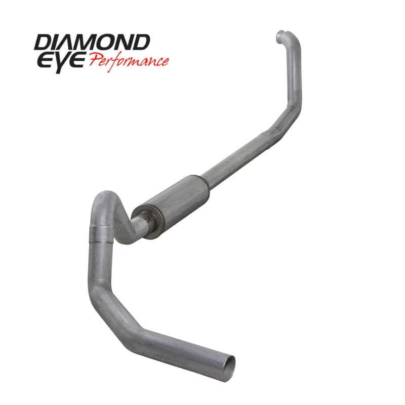 Diamond Eye KIT 4in TB SGL AL: 00-03 FORD 7.3L E-SERIES VAN NFS W/ CARB EQUIV STDS - Mammoth Racing -