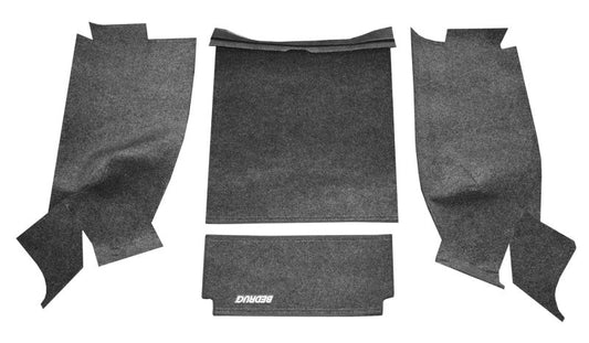 BedRug 81-86 Jeep CJ-7 Rear Kit w/o Gussets 4pc Cargo Kit (Incl Tailgate & Cargo Liner) - My Store