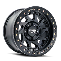 Dirty Life 9313 Enigma Race 17x9 / 6x135 BP / -12mm Offset / 87.1mm Hub Matte Black Wheel - Mammoth Racing -