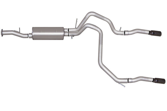 Gibson 07-09 Chevrolet Tahoe LS 4.8l 2.25in Cat-Back Dual Split Exhaust - Stainless - Mammoth Racing -