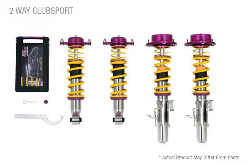 KW Clubsport Kit Nissan 240 SX (S14) w/ KW Top Mounts - Mammoth Racing -