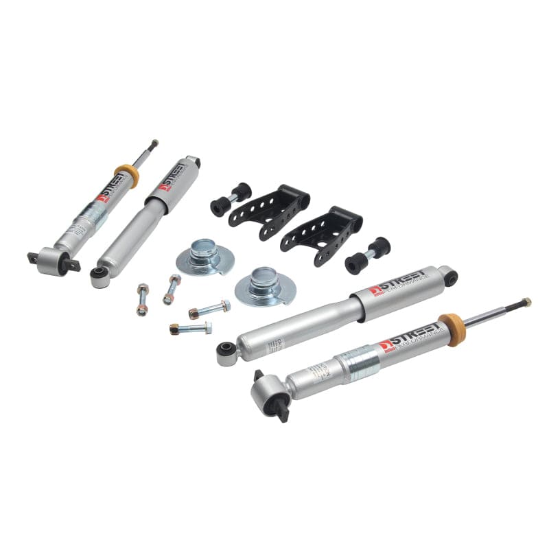 Belltech 15-17 Ford F-150 +1in to -3in Front 2in Rear Lowering Kit - Mammoth Racing -