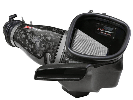 aFe 2021 Dodge Durango SRT Hellcat Track Series Carbon Fiber Cold Air Intake System w/ Pro DRY S - Mammoth Racing -