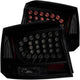 ANZO 2006-2008 Dodge Charger LED Taillights Dark Smoke - My Store