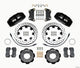 Wilwood Dynapro 6 Front Hat Kit 12.19in Drilled 2012 Fiat 500 w/ Lines - Mammoth Racing -