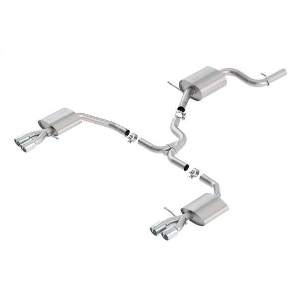 Borla 16-18 Volkswagen Passat 3.6L FWD/AWD Catback Exhaust - Mammoth Racing -