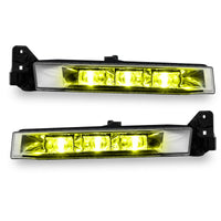 Oracle 15-21 Dodge Charger RGB+W Linear Fog Light Upgrade Kit - ColorSHIFT+W - Mammoth Racing -