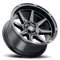 Icon Bandit 20x10 5x5 -24mm 4.5in BS 71.50mm Bore Gloss Black Wheel - Mammoth Racing -