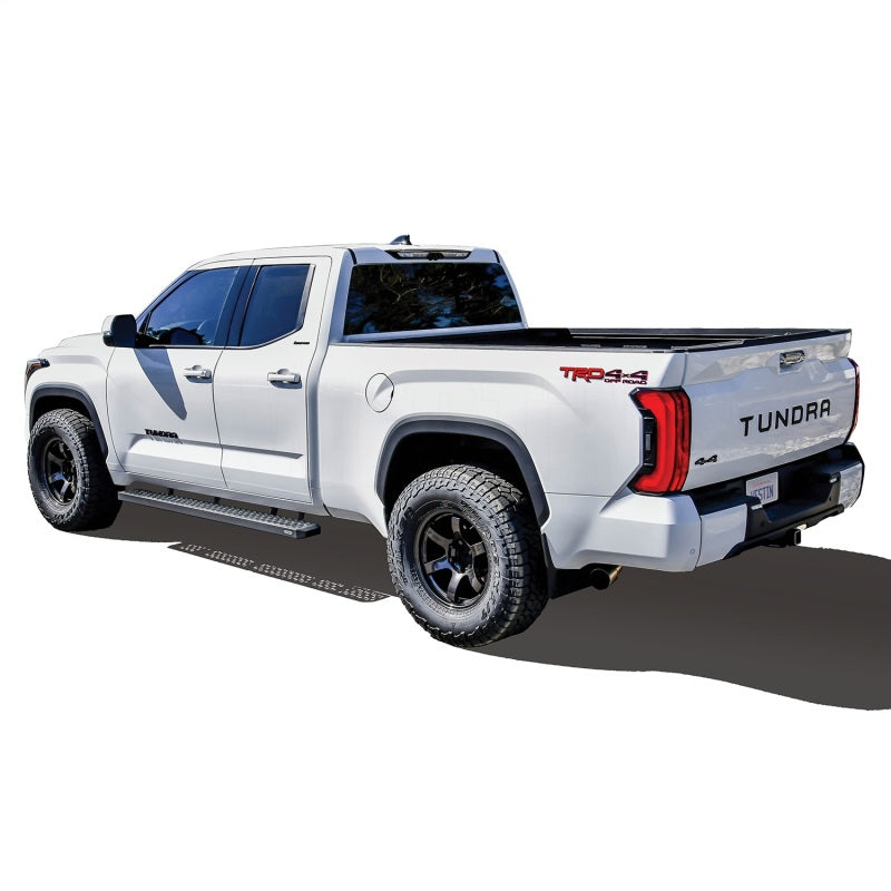 Westin Grate Steps Running Boards 79 in - Textured Black - Mammoth Racing -