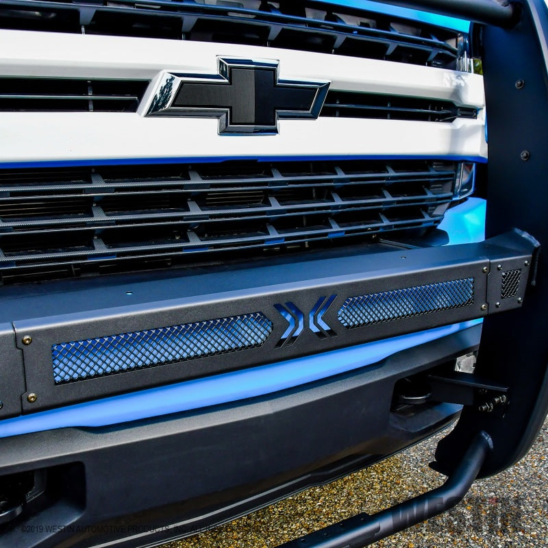Westin 19-21 Chevy 1500 Sportsman X Grille Guard - Textured Black (Excl. 2019 Silverado LD) - Mammoth Racing -