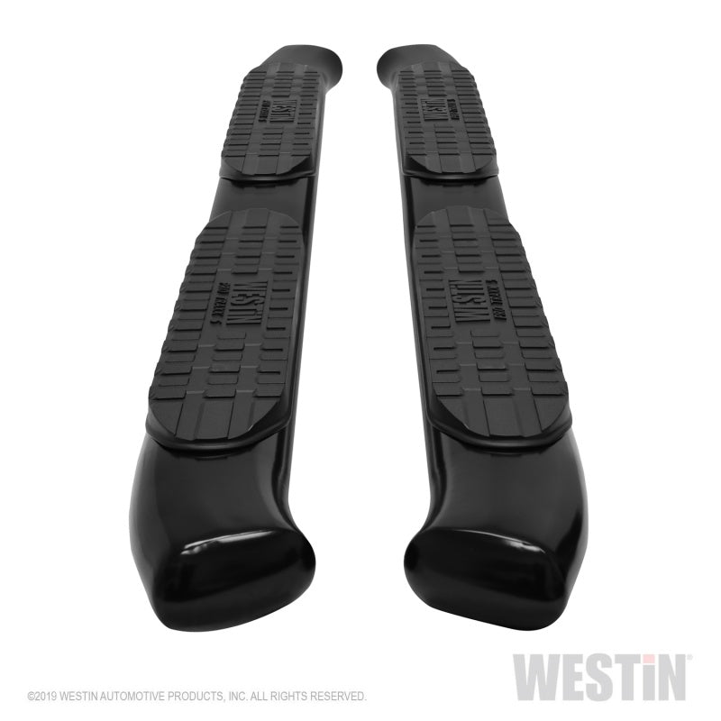 Westin 19-21 Ford Ranger SuperCab PRO TRAXX 5 Oval Nerf Step Bars - Blk - Mammoth Racing -