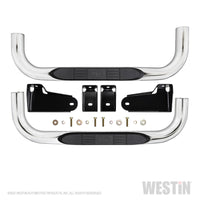 Westin 19-20 Chevy/GMC Silverado/Sierra 1500 Regular Cab E-Series 3 Nerf Step Bars - Stainless Steel - Mammoth Racing -