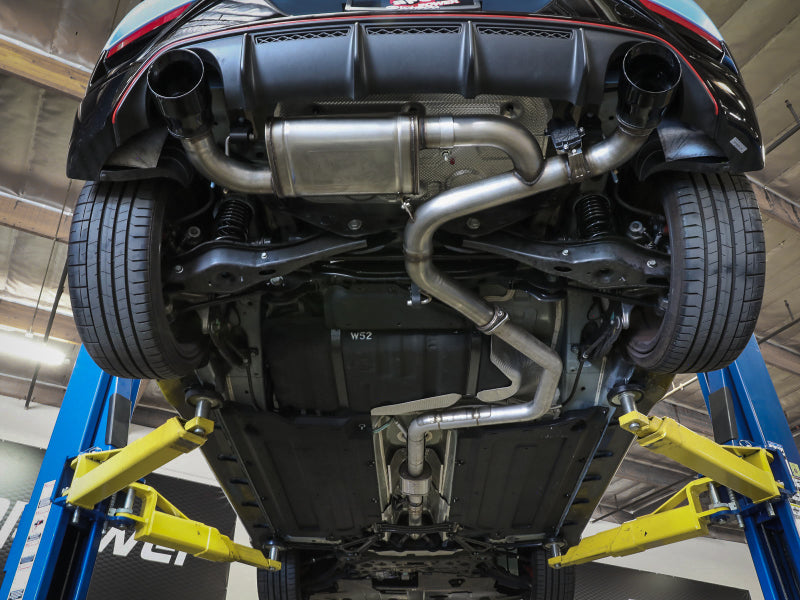 aFe Hyundai Veloster N 21-22 L4-2.0L (t) Takeda Axle-Back Exhaust System- Polished Tips - Mammoth Racing -