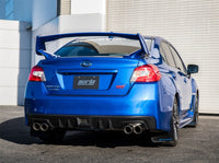 Borla 15-16 Subaru WRX / STI 2.5L S-Type Cat-Back Exhaust Quad Rd RL Tips - My Store