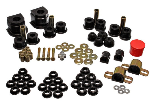Energy Suspension 86-91 Mazda RX7 Black Hyper-Flex Master Bushing Set - My Store