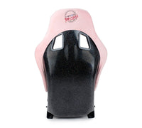 NRG FRP Bucket Seat Prisma Edition w/ Pearlized Back and Pink Alcantara (Medium) - My Store